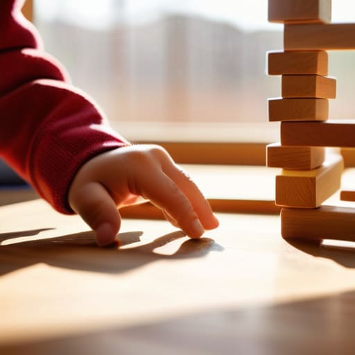 Scaffolding cognitive development in children through support.