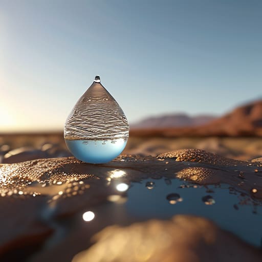Off-Grid Desalination Osmosis Logic water drops.