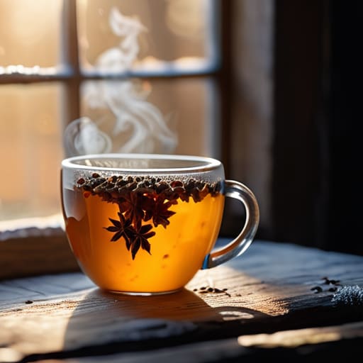 Harnessing Warming Spices for Tea photograph.