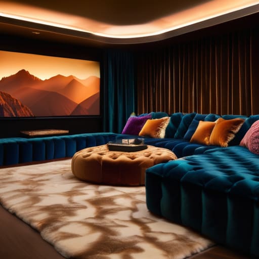 Creating a Cozy Home Theater Atmosphere With Ease