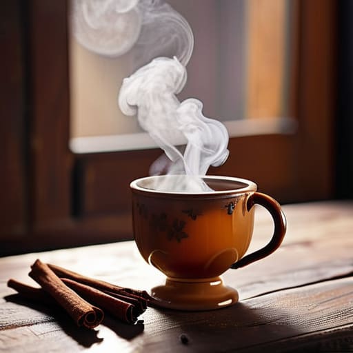 Steeped in Comfort: Warming winter tea blend.
