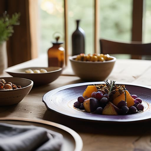 Seasonal food represents The Heart of the Table.
