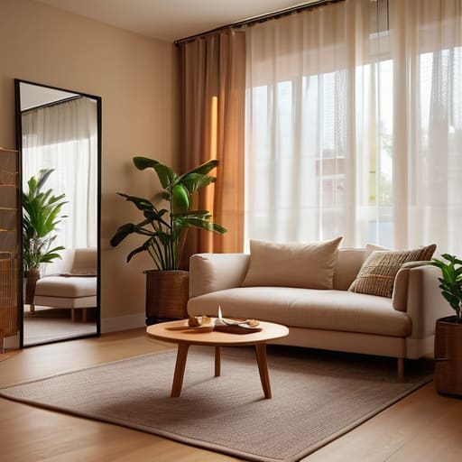 Modern apartment lighting for small rooms.