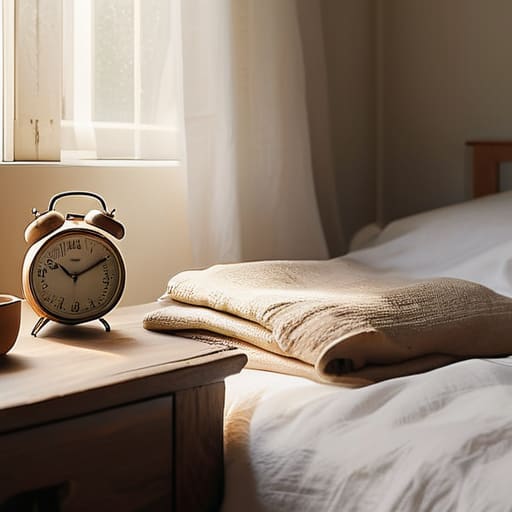 Benefits of consistent sleep schedule infographic.