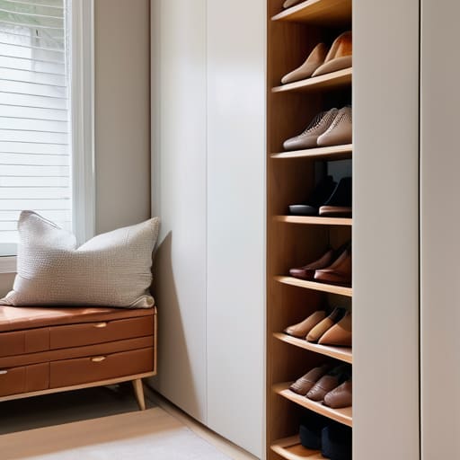 Effective methods for decluttering shoes.