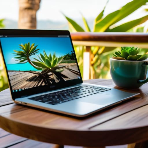 Embracing the freedom of digital nomad life.
