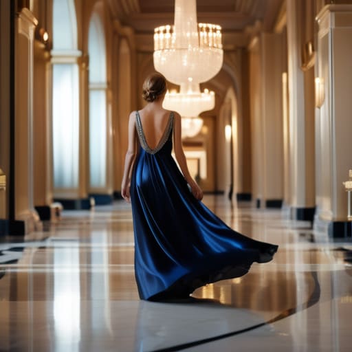 Elegant evening wear for special occasions.