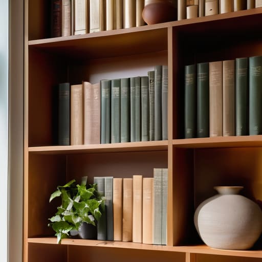 Tips for organizing bookshelves beautifully.