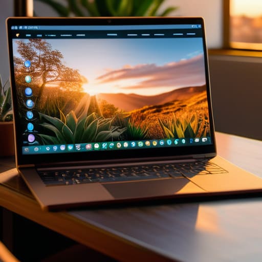 Remote work networking from a home office.