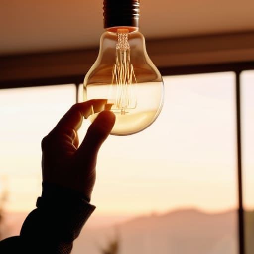 Tips for replacing light bulbs safely.