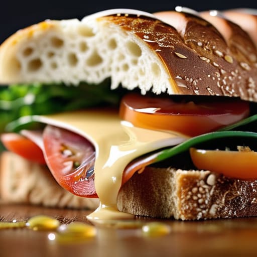 Steps for a perfect sandwich building.