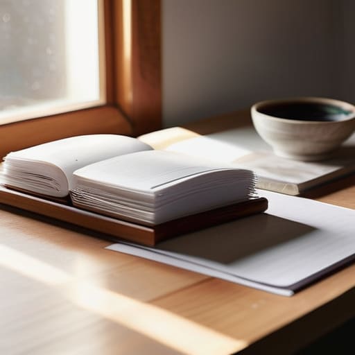 Person sorting through paperwork for organization.